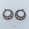 Boucles d'oreille en bois - Collection 1